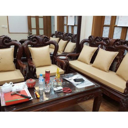 Ghế sofa góc da phòng khách – Sofa MCQUEEN GAMMA ( GD327 )